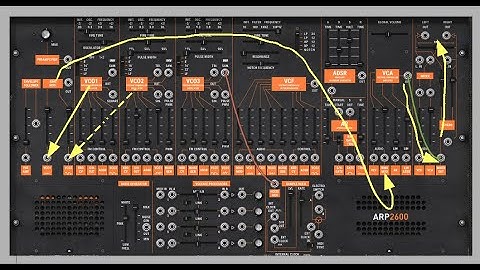 Learning the ARP 2600 With Original Patches part 1