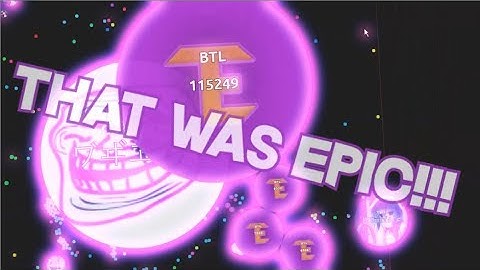 Agma.io - Very Epic Plays! [That was very epic!Best gameplay!]