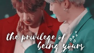 the privilege of being yours - jimin and jungkook (jikook - kookmin)