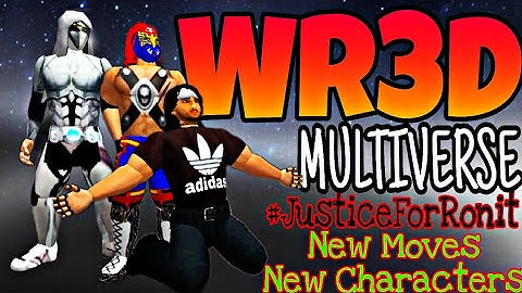 WR3D 2K22 MULTIVERSE #Wr3dNewMod #Wr3dNewMoves #Wr3dMod#LinkInDescription⬇️ #ModInProgress #Wr3dFans