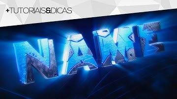 Como fazer uma INTRO 3D estilo CINEMA 4D em QUALQUER CELULAR