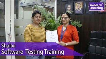 Software Testing Course Chandigarh - Shallvi Sharma