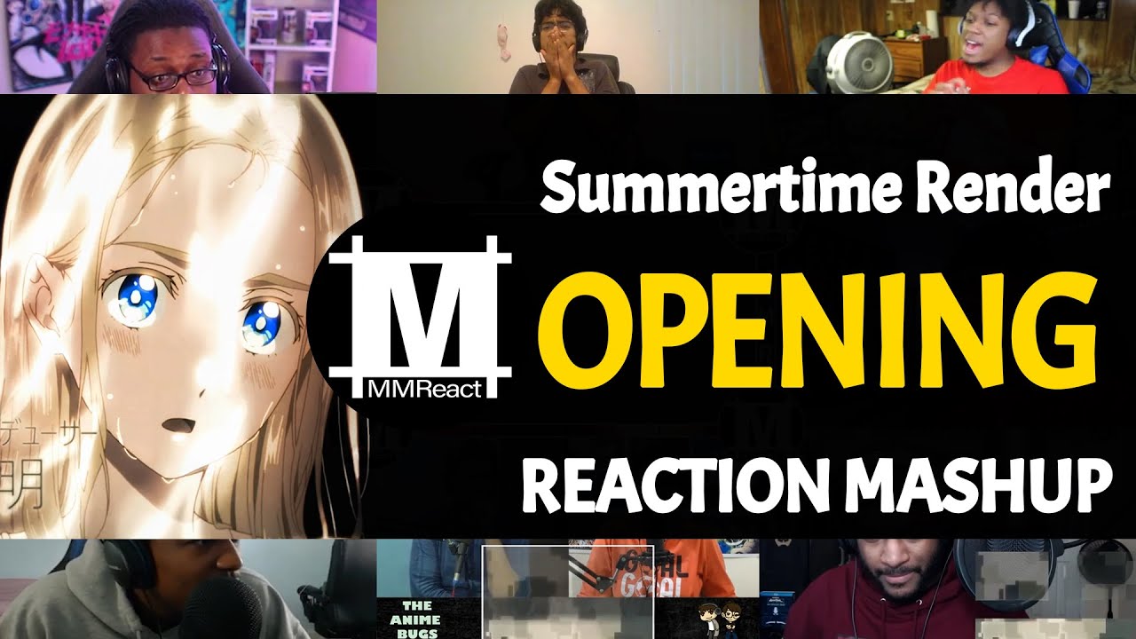 THIS IS HYPE AF! THIS OP GOES HARD!!!  Summertime Render Opening 2  REACTION 