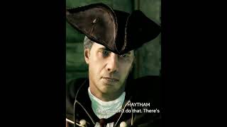 Connor Proves Hes Haythams Son Ins Creed 3 Remastered