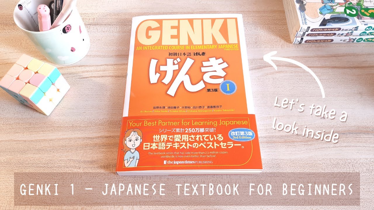 Genki 1 Japanese Textbook Third Edition Let S Take A Look Inside Youtube