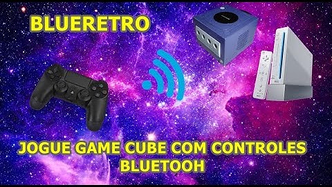 JOGUE COM QUALQUER CONTROLE BLUETOOTH NO GAME CUBE! BLUERETRO ADAPTADOR BLUETOOTH!