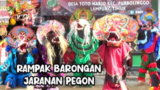 RAMPAK BARONGAN DEVILS JARANAN PEGON 'SIDO RUKUN' LIVE HOME MAS CEMPE TOTO HARJO, LAMPUNG TIMUR 2024