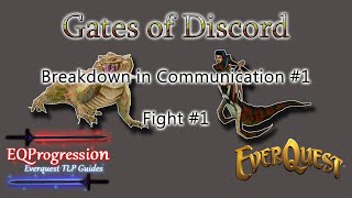 Everquest - Breakdown In Communication (BiC) Quest #1 - Fight #1 Quick Guide