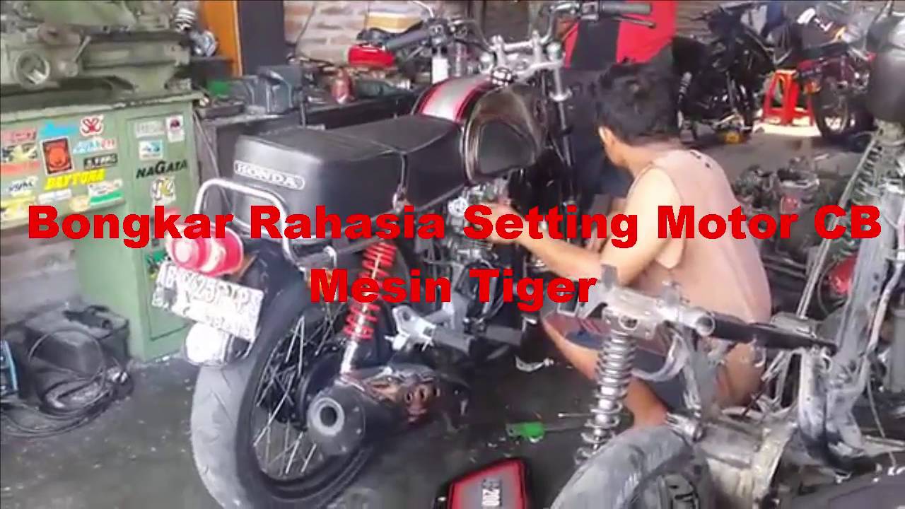 Tehnik Setting Karburator Motor Honda CB Modifikasi YouTube
