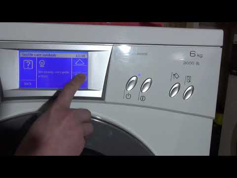 Review of Gorenje WA65205 2000rpm, electric door, electric drawer, touch screen washing machine
