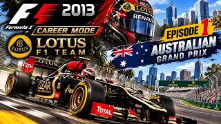 Full F1 2013 Career Mode – Australian Grand Prix News