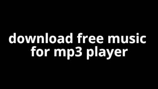 download free music for mp3 player screenshot 5