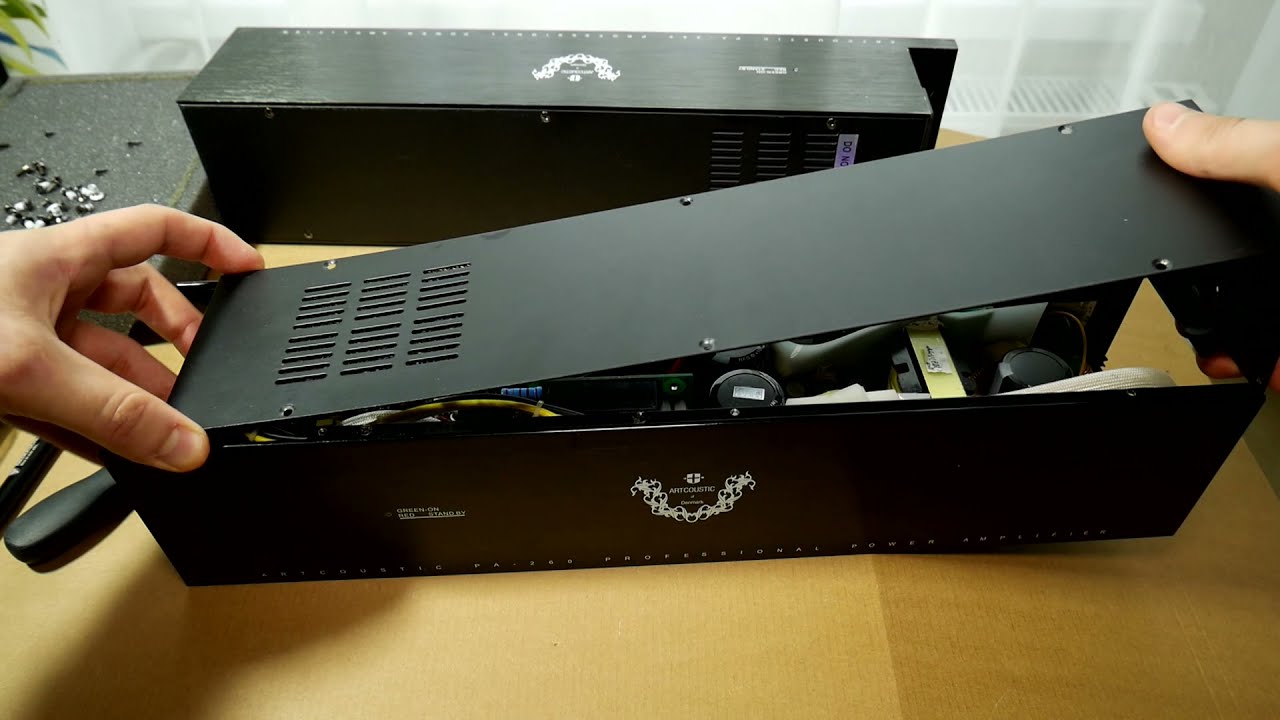Look inside: Artcoustic PA-260 amplifier - HIFI or PA ?