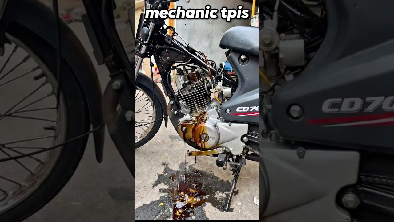 CD70 Full Oil Leakage Problem 😱 | Magnet Side Repair Complete Process  Engine Oil Leak Permanent Fix