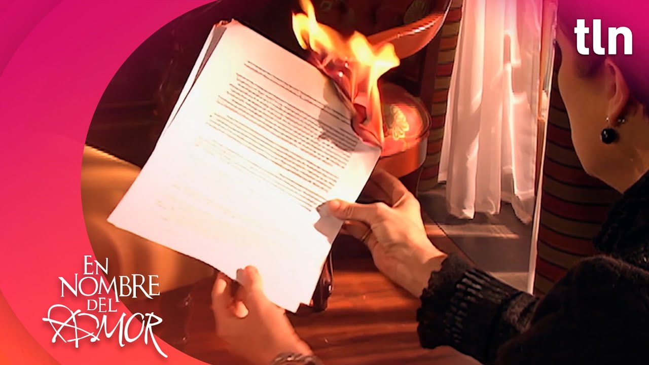 Carlota QUEMA la evidencia de su DELITO | En nombre del amor Capítulo 69 (Parte 2) | tln