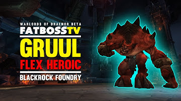 Warlords of Draenor Beta: Gruul Heroic - Blackrock Foundry - FATBOSS