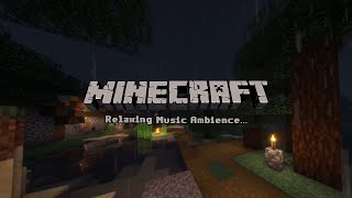 5 Hour of Relaxing Minecraft music with soft rain ambience