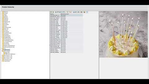 Product Hierarchy on SAP GUI