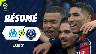 Olympique De Marseille - Paris Saint-Germain 0 - 2 - Résumé - Om - Psg 2023-2024