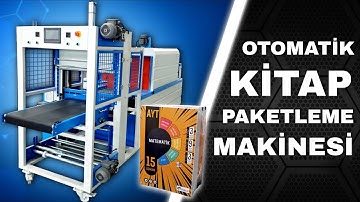 Otomatik shrink makinesi | kitap paketleme makinesi | K2PE-F
