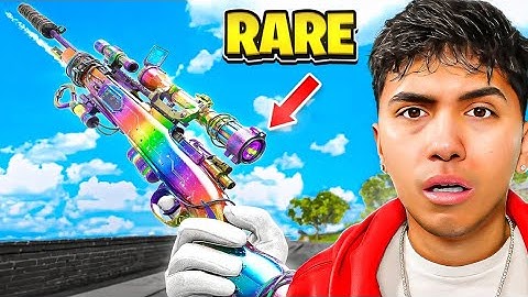 using the RAREST 0.001% Loadouts on Warzone