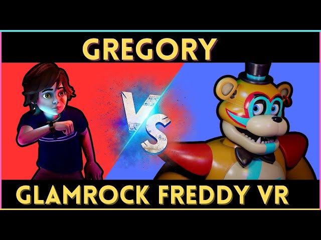 SpeedPaint Fnaf 9 glamrock freddy .. Gregory vs V by vivigatoRosa