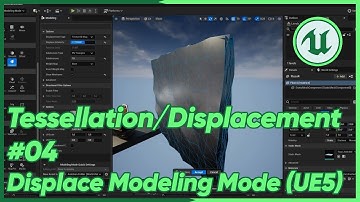 Tessellation/Displacement #04 Displace Modeling Mode - Unreal Engine 5