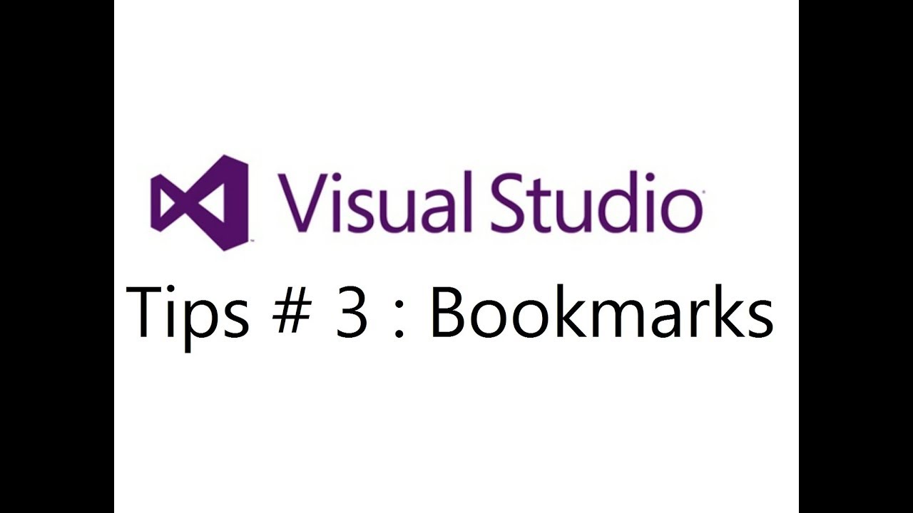 Visual Studio Tips 3 Bookmark in Coding YouTube