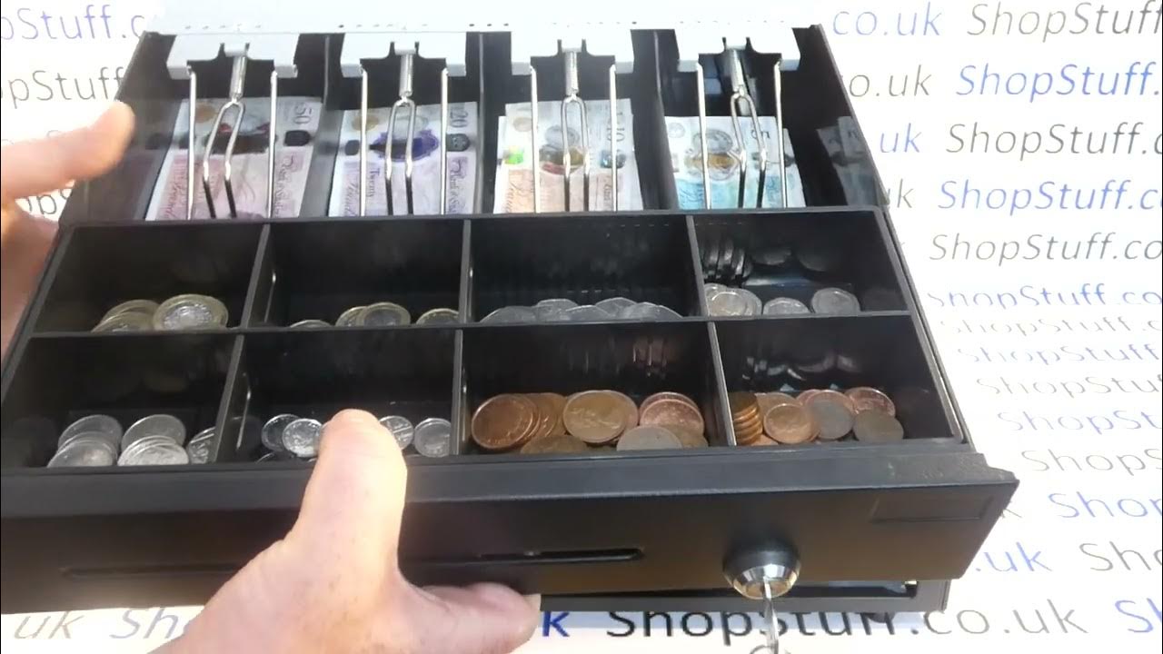 CountLab Model 9 Cash Register With Standard UK Cash Drawer How To Use & Sales Demonstration