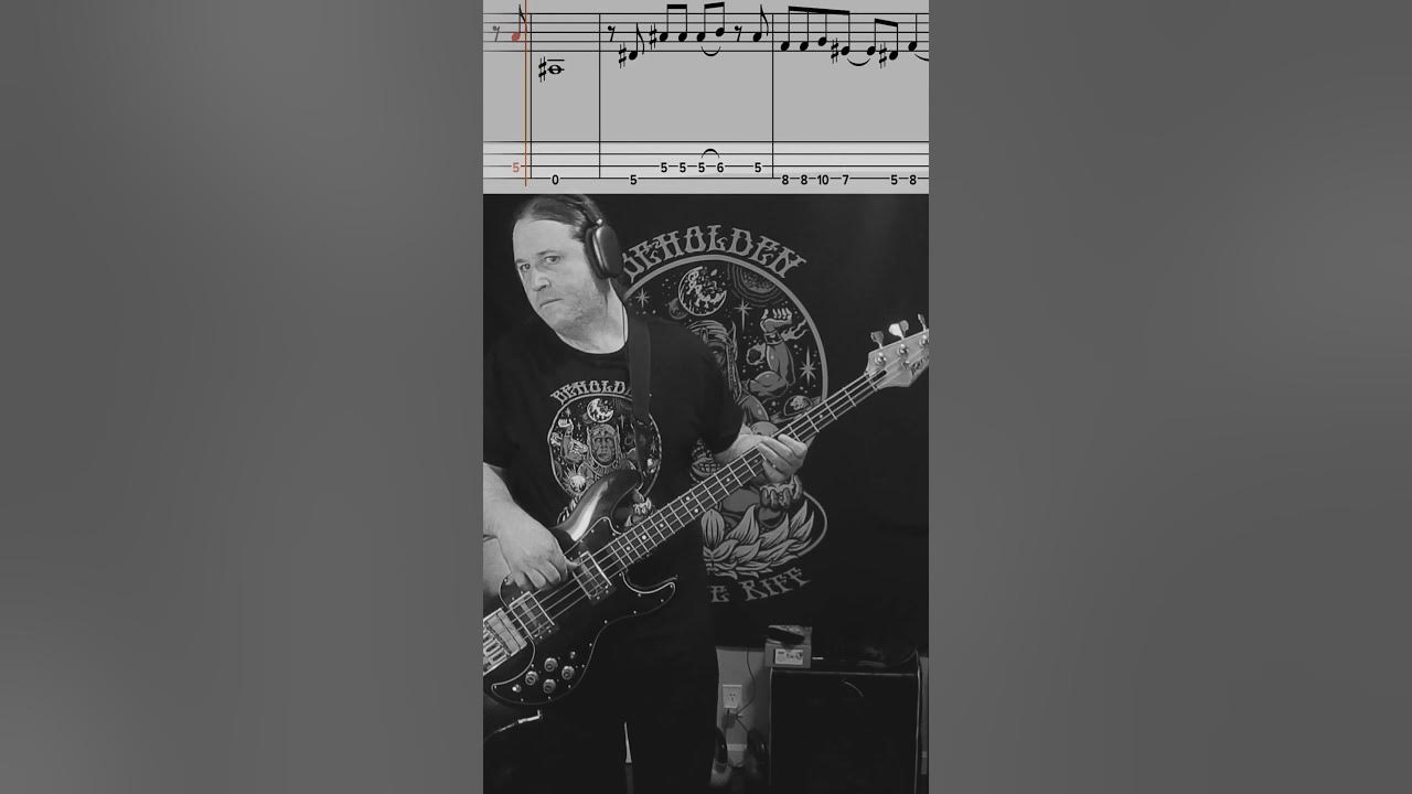 Bass Boosted  Bass Playthrough + Bass TAB // Haqq Al Yaqin by OM #basstabs #bass #basslesson