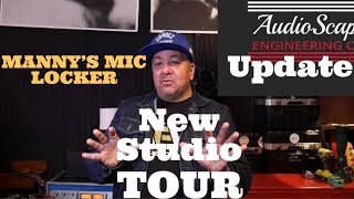 Manny’s Mic Locker New Studio Update / Analogr / Beatles / Pink Floyd / Nirvana / Sound Garden /