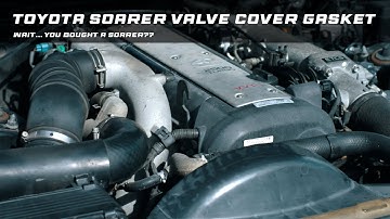 Toyota Soarer 1JZGTE VVTI Valve Cover Gasket Replacement