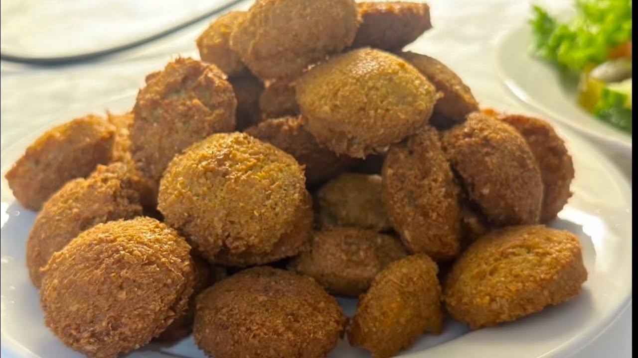 طرز تهیه فلافل خانگی  ترد و خوش مزه # فلافل خانگی # عالی # خوش مزه #Delicious falafel