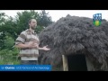 Ucd archaeology student ian dunne at the early medieval round house