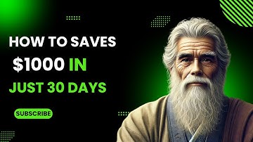 How to Save $1,000 in 30 Days: Simple and Effective Strategies