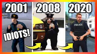 Evolution of COPS LOGIC #2 in GTA Games (2001-2020)