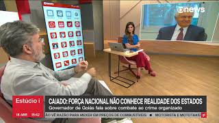 Ronaldo Caiado à Globo News: como Goiás se tornou o estado mais seguro do Brasil