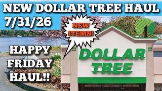 NEW DOLLAR TREE HAUL 7/31/26 NEW ITEMS