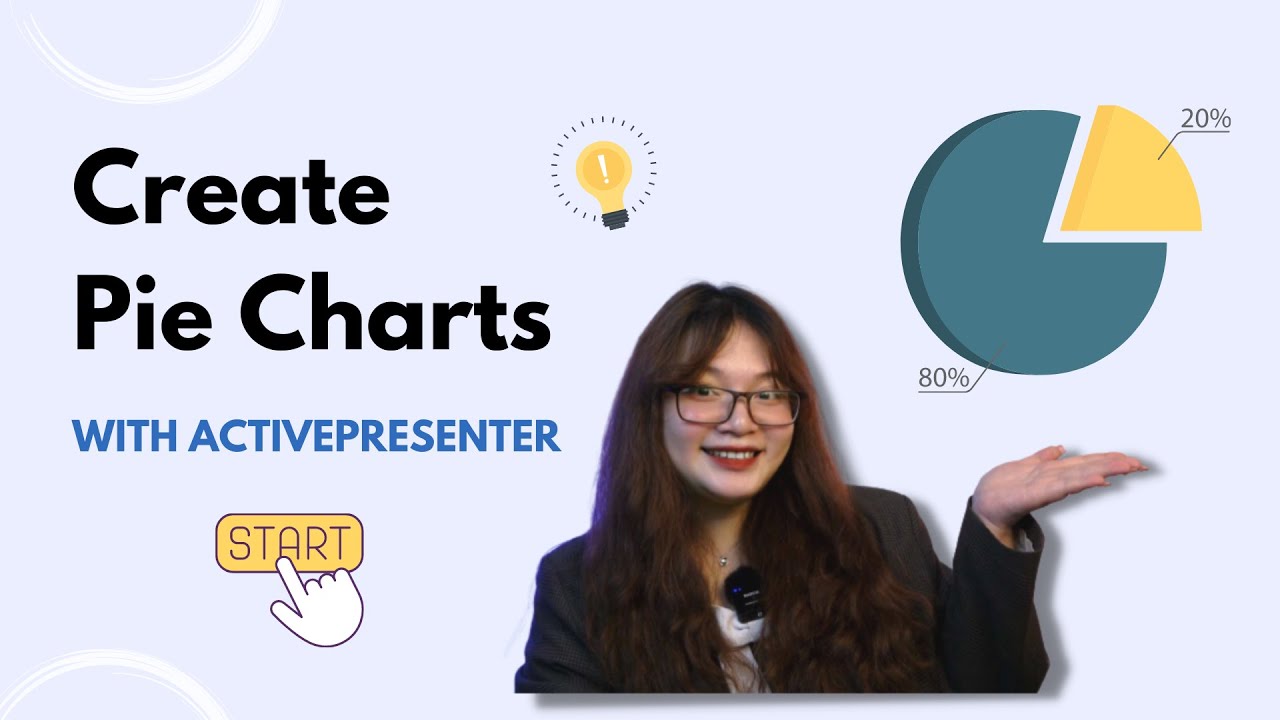 Create Pie Charts with ActivePresenter | 5-Minute Chart Tutorial - YouTube