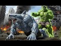 💥HULK VS KING SHARK EPIC BATTLE! 🦈 : The confrontation begins in a Flooded City!