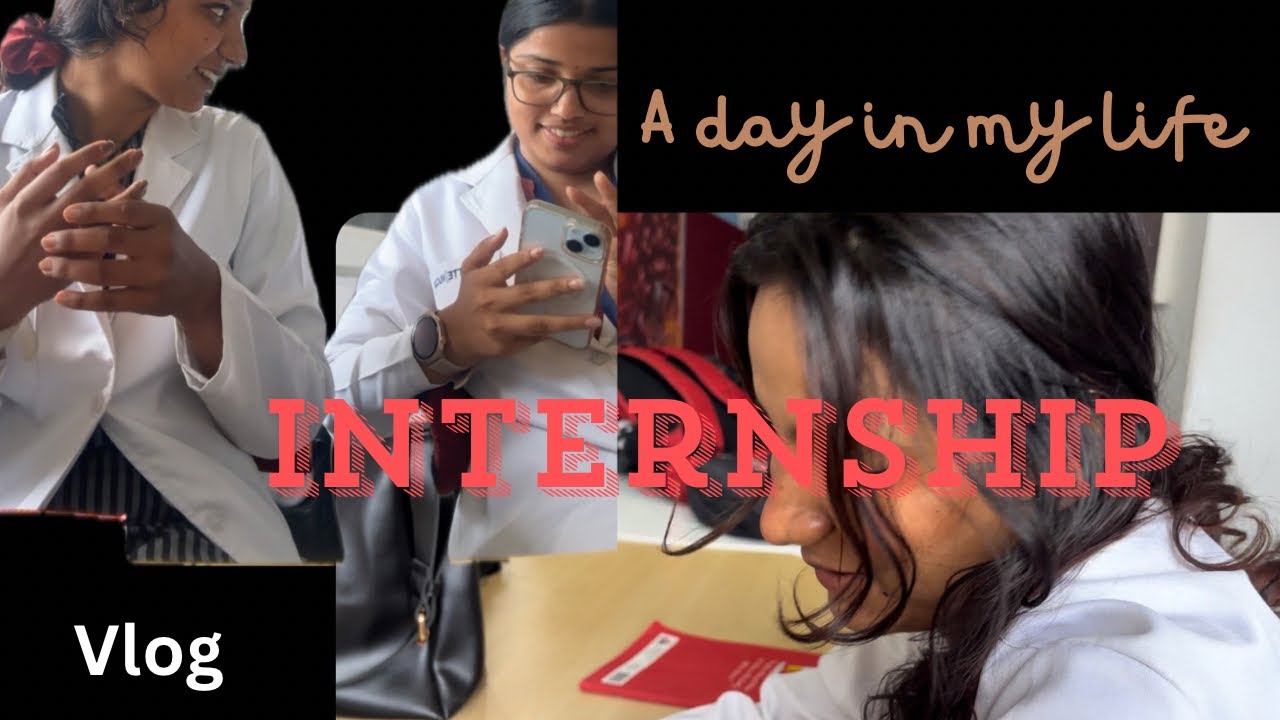 A day in my life as an Intern-INTERN DIARIES📓📁 - YouTube