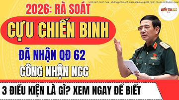 2026: Xét Lại Hồ Sơ Quyết Định 62 – 3 Điều Kiện Để Có Cơ Hội Được Công Nhận Là Người Có Công