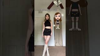 Turned myself into a Bratz doll and I love it 😍 #bratzdollchallenge #bratz #barbie #fashion #outfit