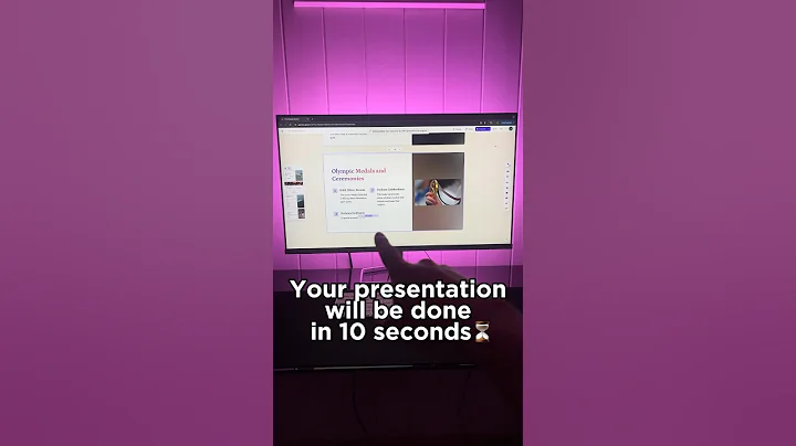 How To Make A Presentation With AI!✨