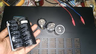 How to check whether an electrolytic capacitor is still good or damaged // the easiest way