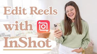 INSHOT EDITING TUTORIAL for Instagram Reels (easy way to edit outside the IG app for beginners) screenshot 3