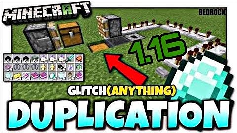 Minecraft 1.16.40 Duplication Glitch