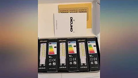 DiCUNO Dimmable G9 LED Bulb 4W (40W Halogen Equivalent), 430LM Warm White 3000K review