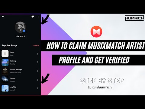 How To Claim Musixmatch Artist Profile And Get Verified