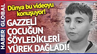 Gazze'deki Hastaneler Mezarlıklara Dönüştü! Gazzeli Çocuğun Sözleri Yürekleri Dağladı